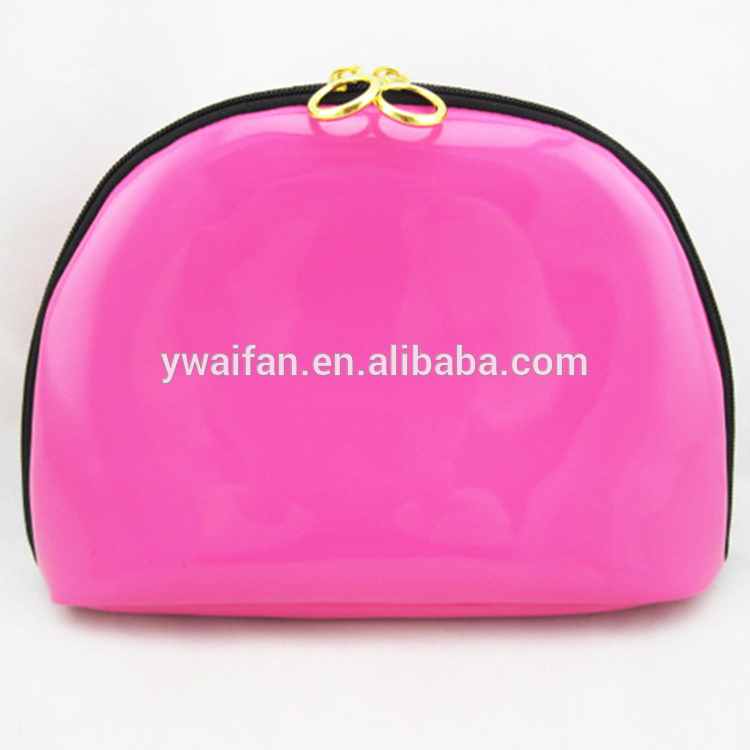 Vinyl PVC leather Makeup Young Girl Toiletry Bag Custom Cosmetic Bag Set