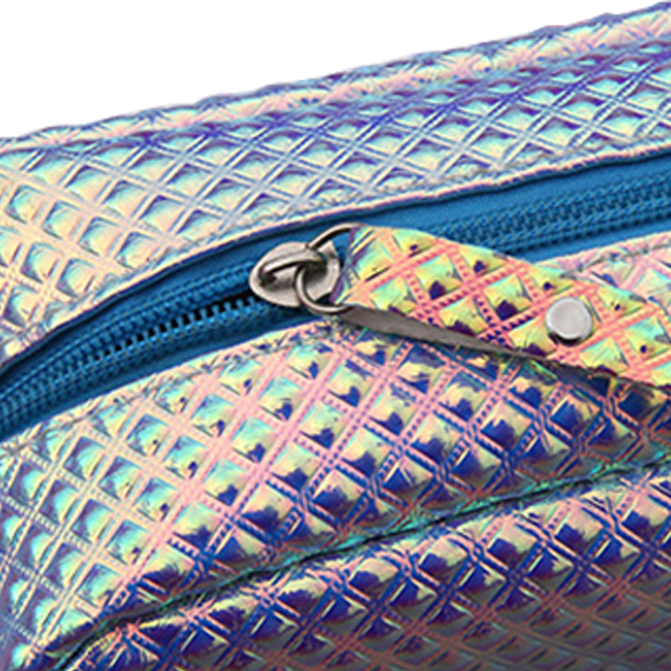 Holographic Makeup Cosmetic Bag Hologram Clutch Large Toiletry Pouch Handy Makeup Pouch