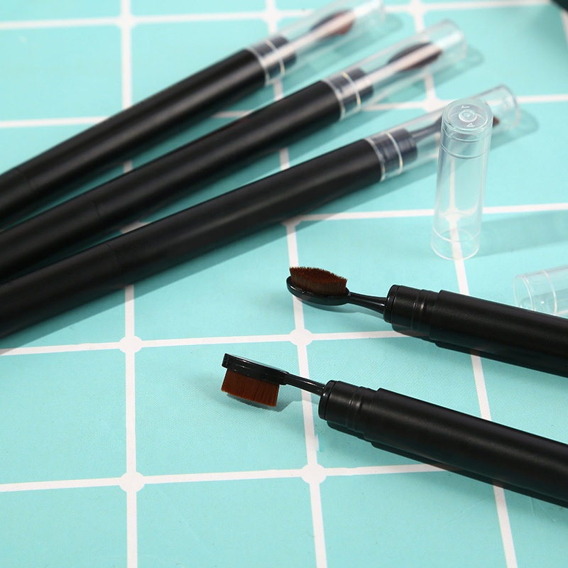 Cap Tooth Shape Eyeliner Brush Tool Cosmetic For Gift Box Makeup Brush