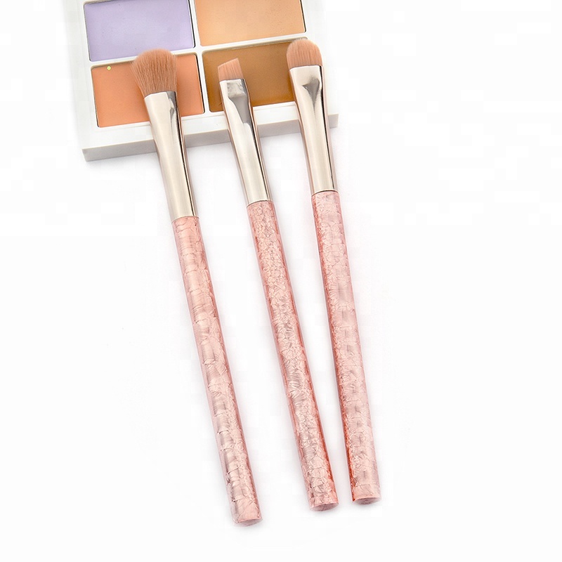 Flat Seamless Face Concealer Brush Metallic Makeup Brush