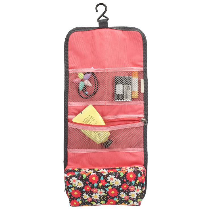 Hanging Toiletry Bag Travel Organizer Cosmetic Make up Bag case with Hanging Hook for vacation