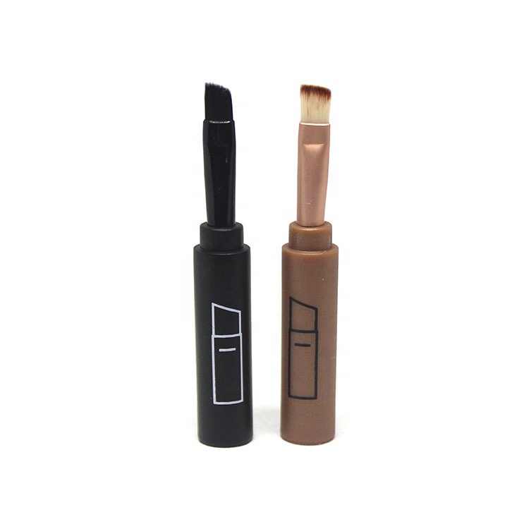 Brush Makeup Accessories Eye Use 4 In 1Plastic Stackable Eye Makeup Brush For Cosmetic