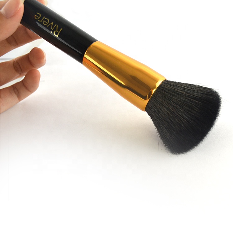 Natural Goat Hair Blush Brush for Makeup
