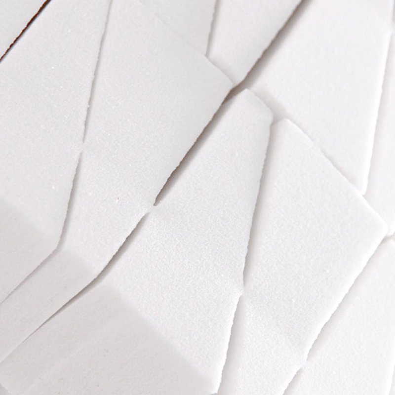 24 Pieces/Block Cosmetic Wedges Foundation Sponge Nail Art Sponges Triangle Facial Sponge latex free