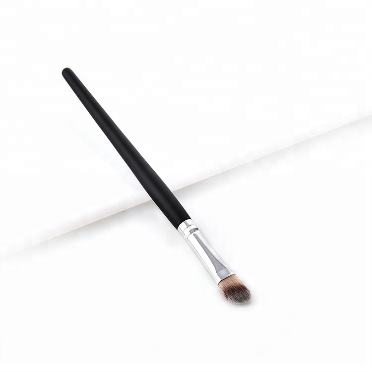 Custom Eye Makeup Tools Synthetic Wood Angled Single Single Eyeshadow-brushes