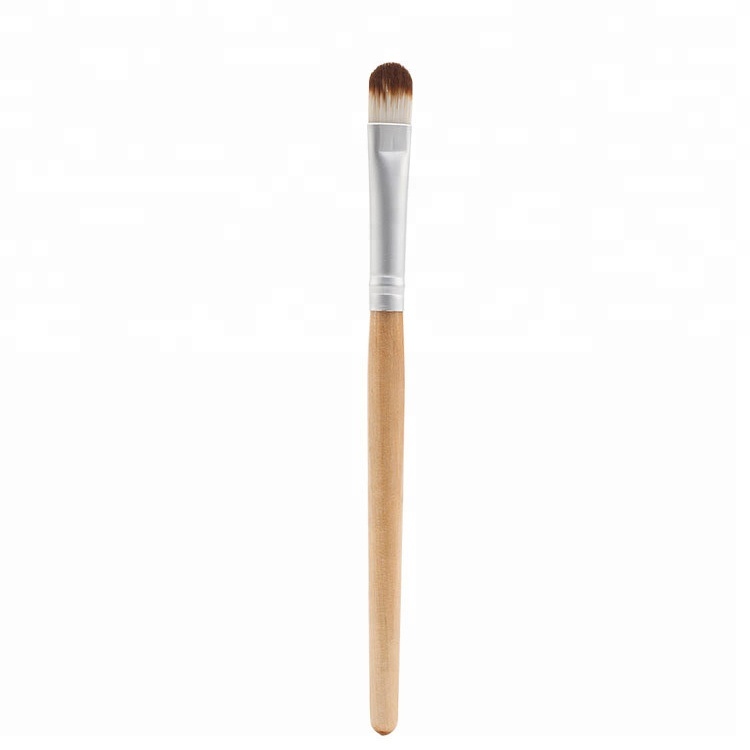 Eco-friendly Bamboo Cruelty-Free Synthetic Basic Makeup Eyeshadow Concealer Brush