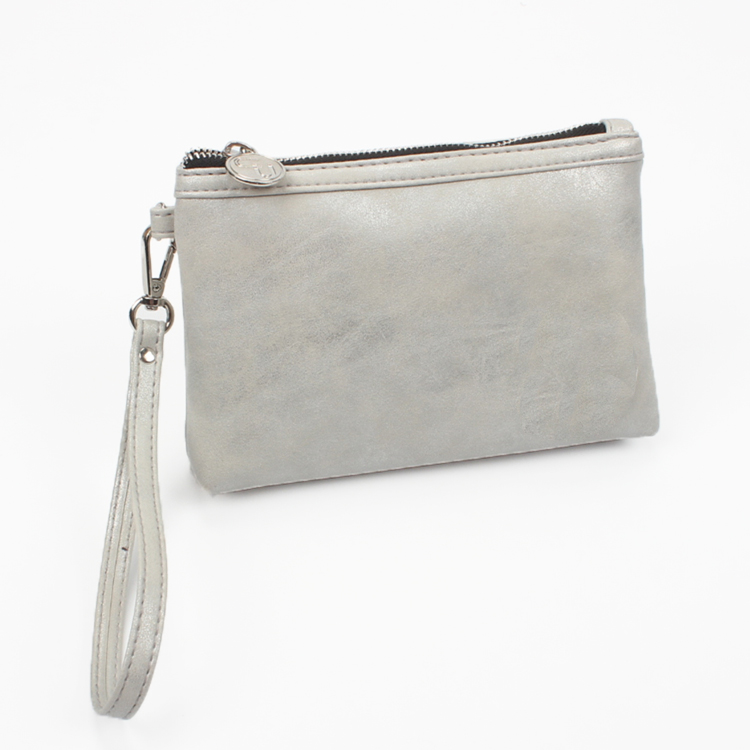 Handy Makeup Cosmetics Bag Pouch Waterproof PU Leather Portable Soft Surface Cosmetic Bag
