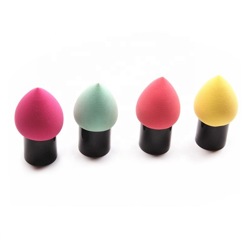 Metal Base Foundation Sponge Non-latex Sponge Kabuki Brush