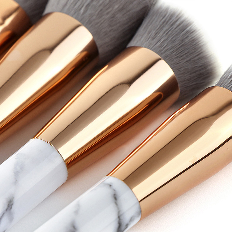 Best Selling Private Label 15 PCS Marble Makeup Brush
