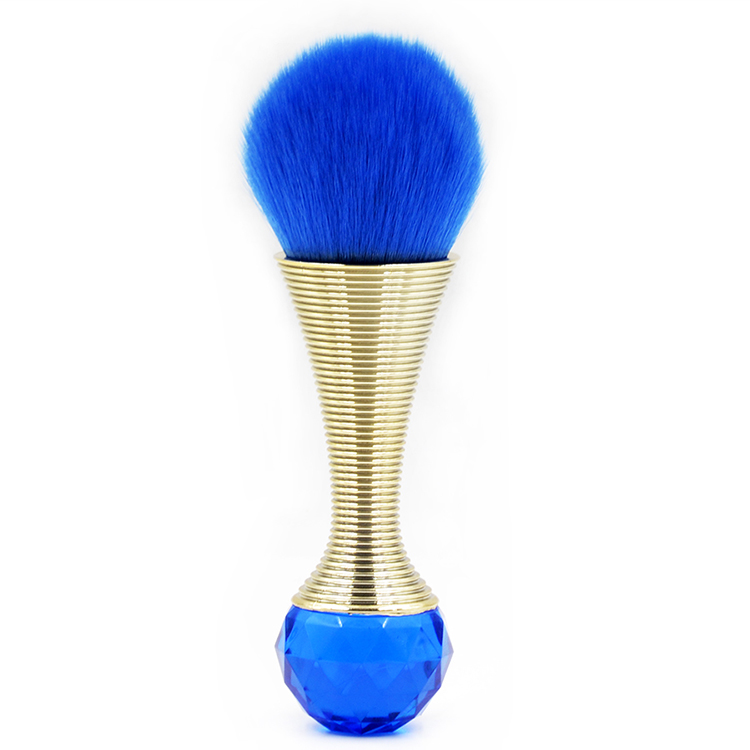 Personalized Electroplating Handle Loose Powder Brush for Cosmetics