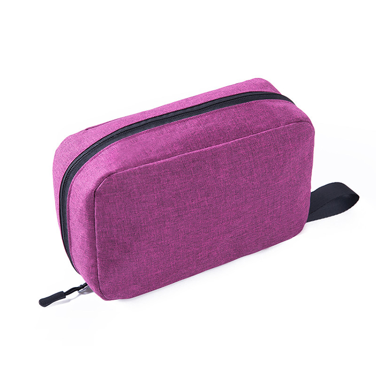 Travel Cosmetic Bag Organizer Hanging Toiletry Kit with Hook and Handle Portable Makeup Bathroom Organizer Bag