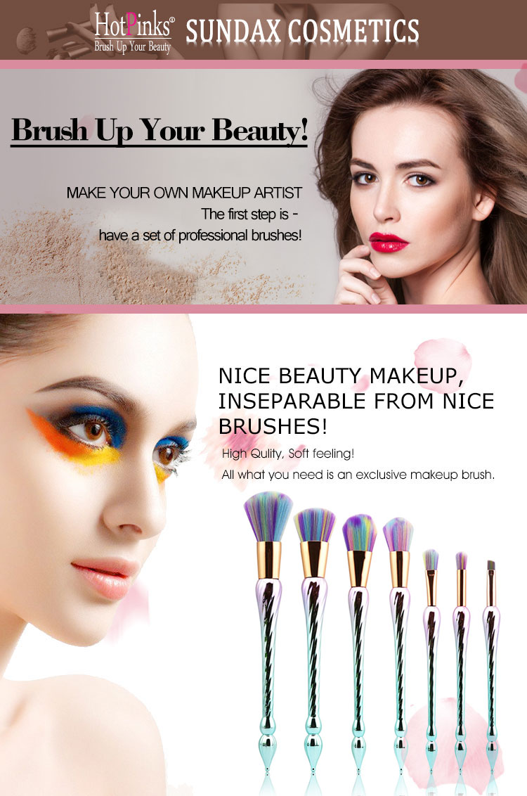 2018 Professional high end cosmetics wholesale brush for makeup
