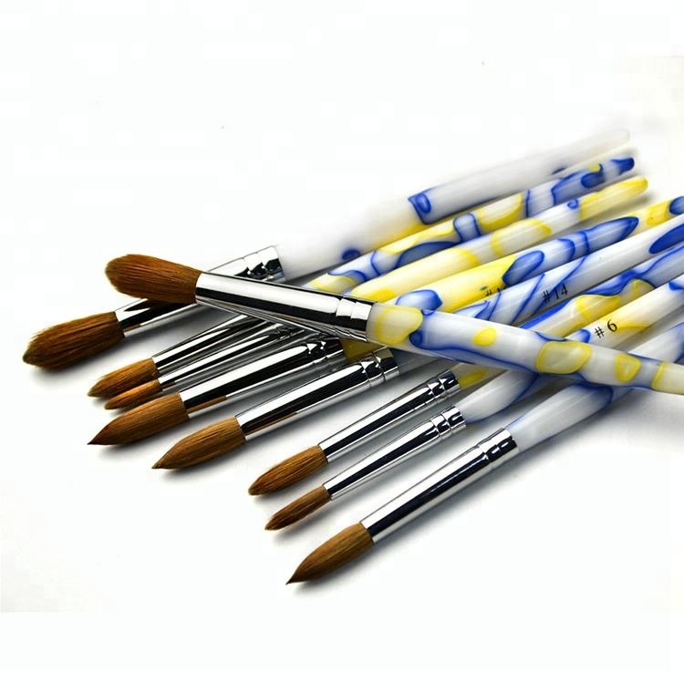 Private Label Kolinsky Acrylic Nail Polish Brush