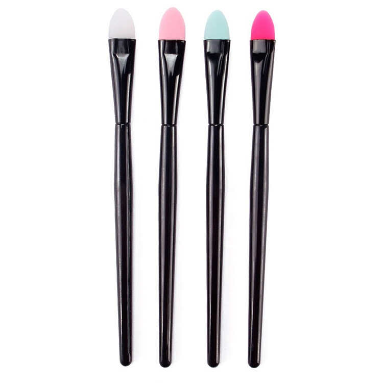 Custom Single Washable Silicone Eyeshadow Concealer Brush Applicator