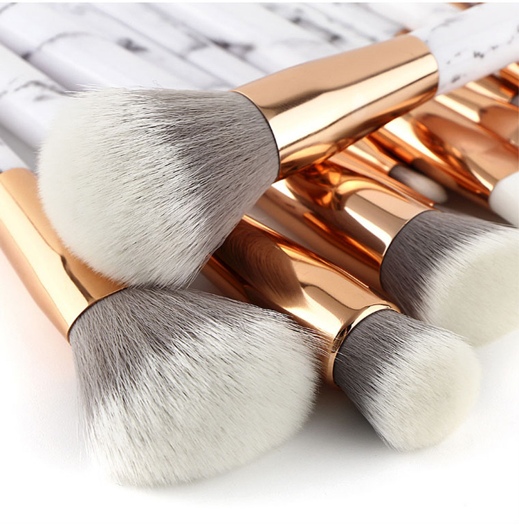Best Selling Private Label 15 PCS Marble Makeup Brush