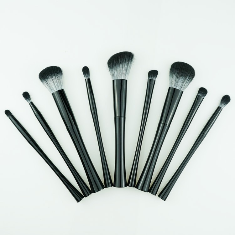 Personalized Appearling New Style Glitter Black Brush Set for Makeup Beauty Makeup Tools