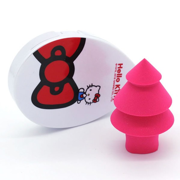 Gift for Christmas Day Tree shape High Quality sponge Super soft Foam Makeup Sponge