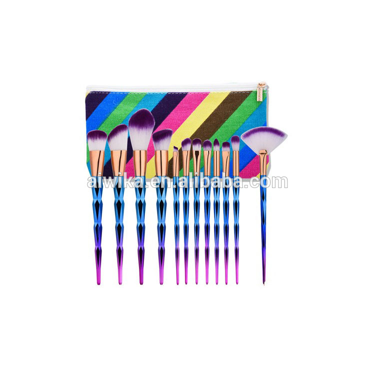 2019 High Quality 12pcs Makeup Brushes Set Soft Synthetic Brushes Set with OEM/Custom Logo/Private Label