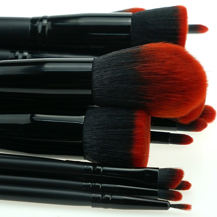 vegan hair private label makeup brush professional cosmetic brushes set
