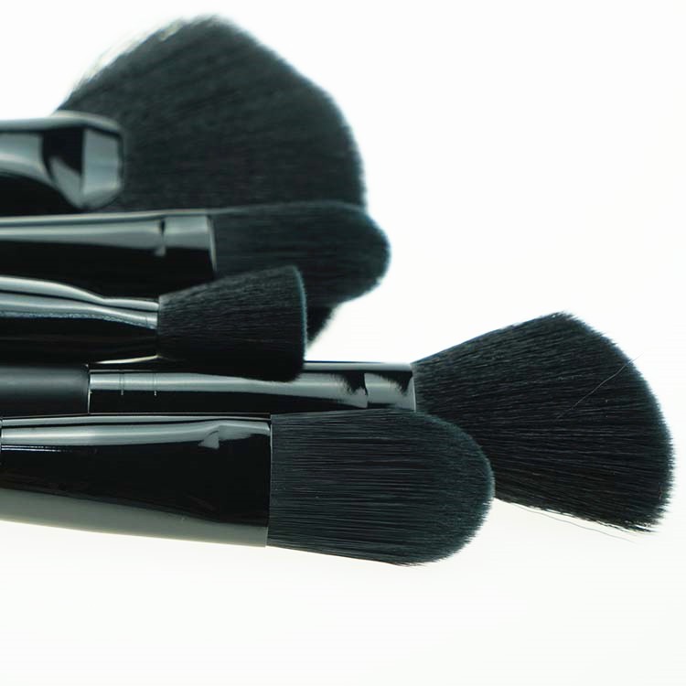 5 Piece Travel Makeup Brushes Pack Synthetic Makeup Brushes