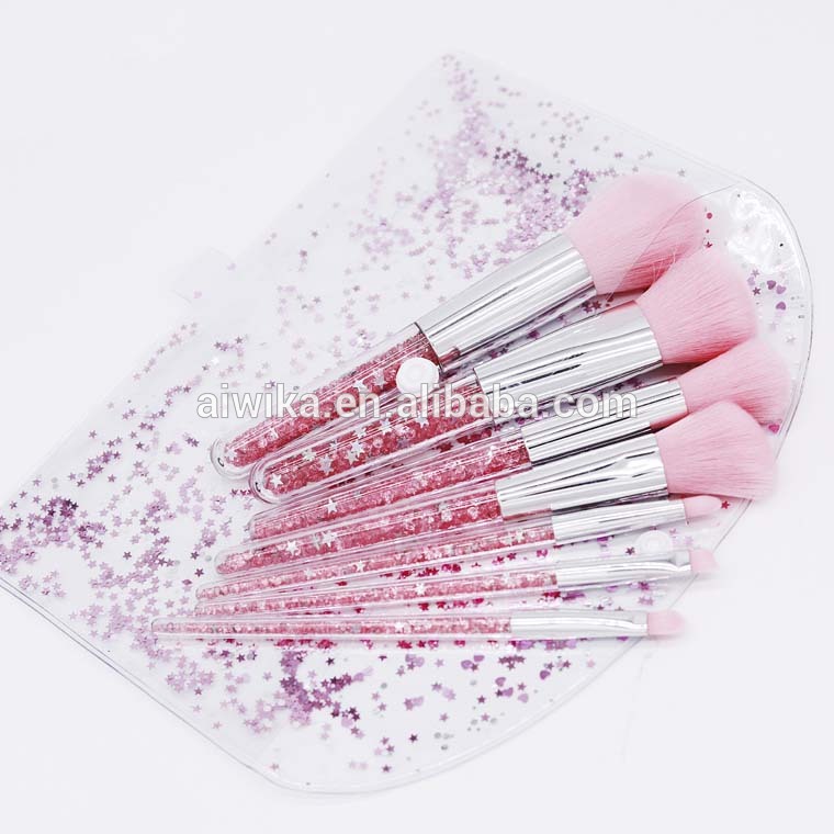 5 pcs Glitter Makeup Brush Brush Set Private Label