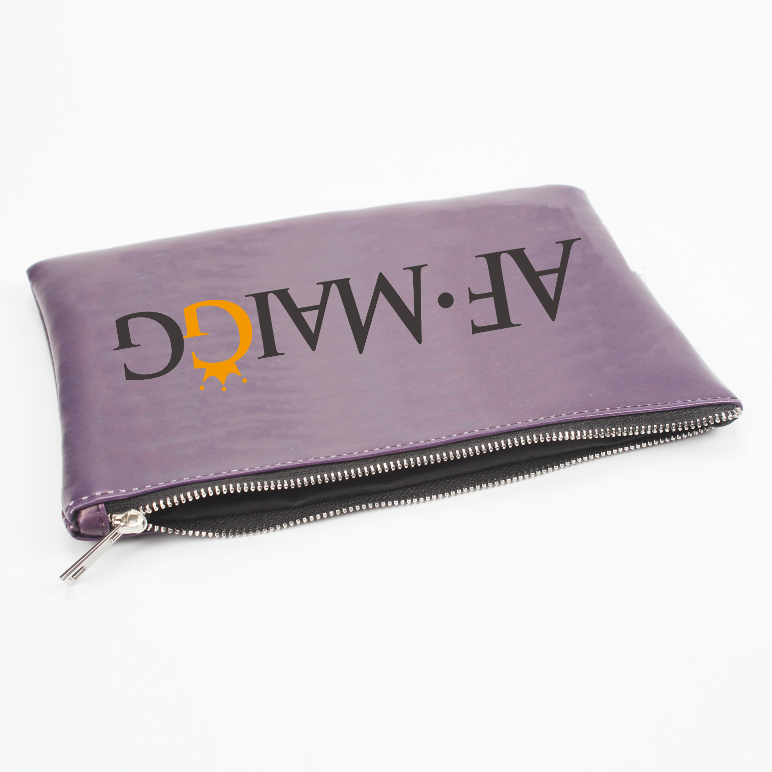 3D Full Print Small Makeup Case PU Leather Pencil Holder Women Cosmetic Bag