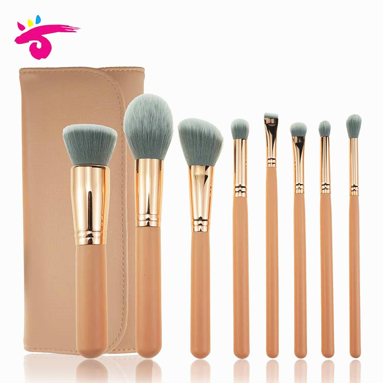 8pcs Cosmetic Brush set makeup brush rose gold
