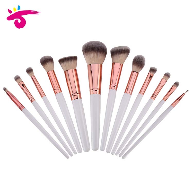 High Quality Foundation Powder Eye shadow 12 pieces Makeup Brushes
