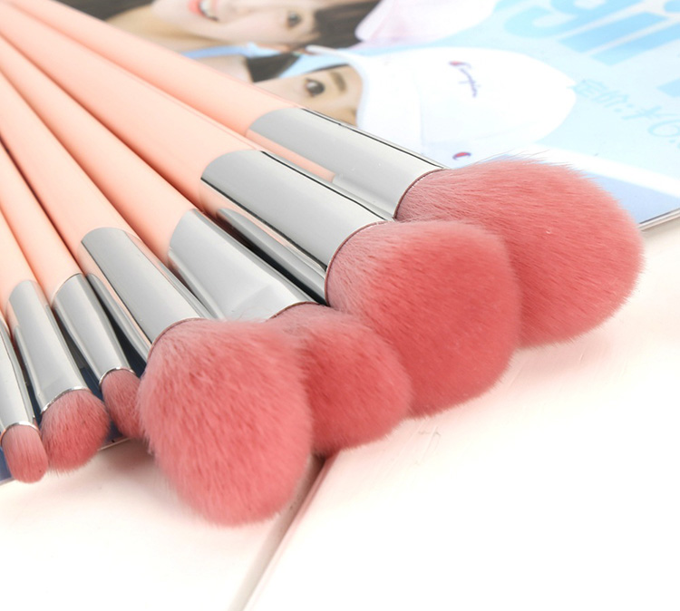 new hot glitter 12 pcs brushes cosmetic makeup brush set factory