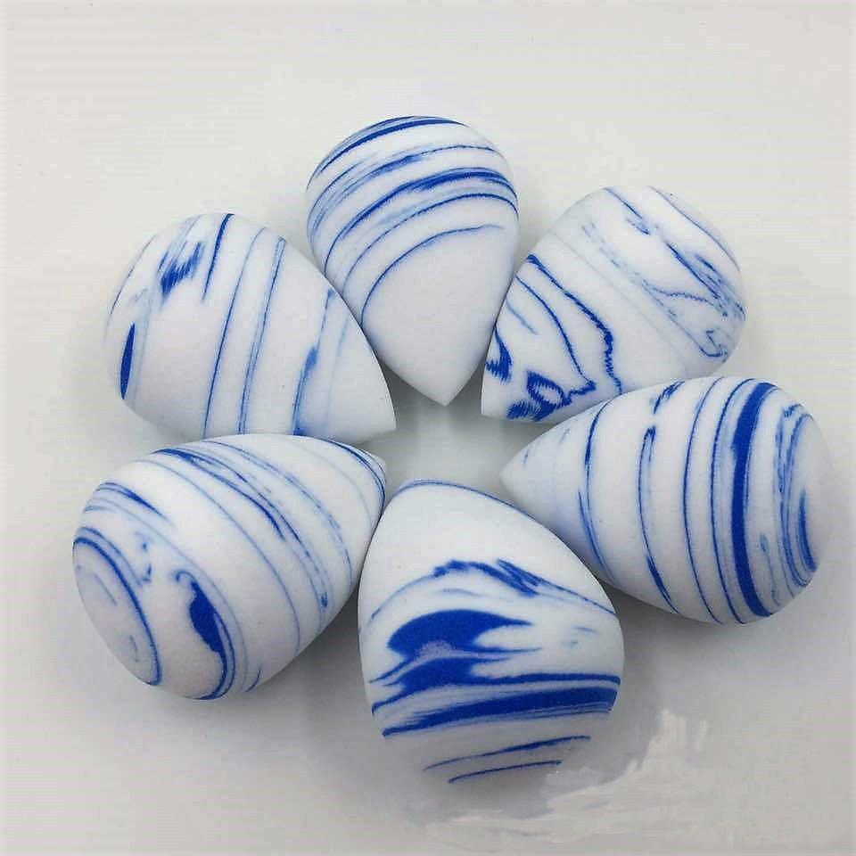 2019 hot style colorful very soft makeup blender egg shape makeup foundation sponge esponja de maquiagem