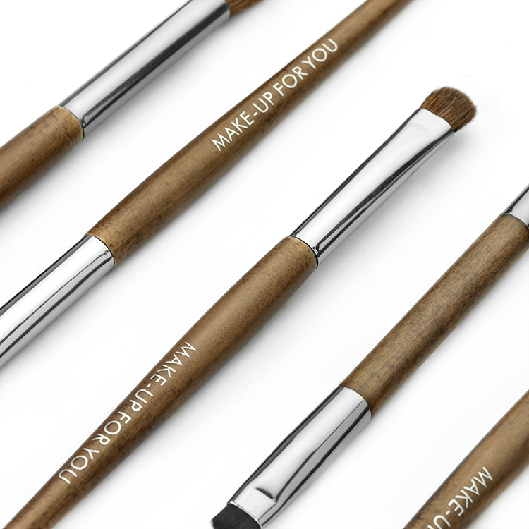 Pony Hair Cosmetic Eye Brush Makeup Eyeshadow Blending Brush Set