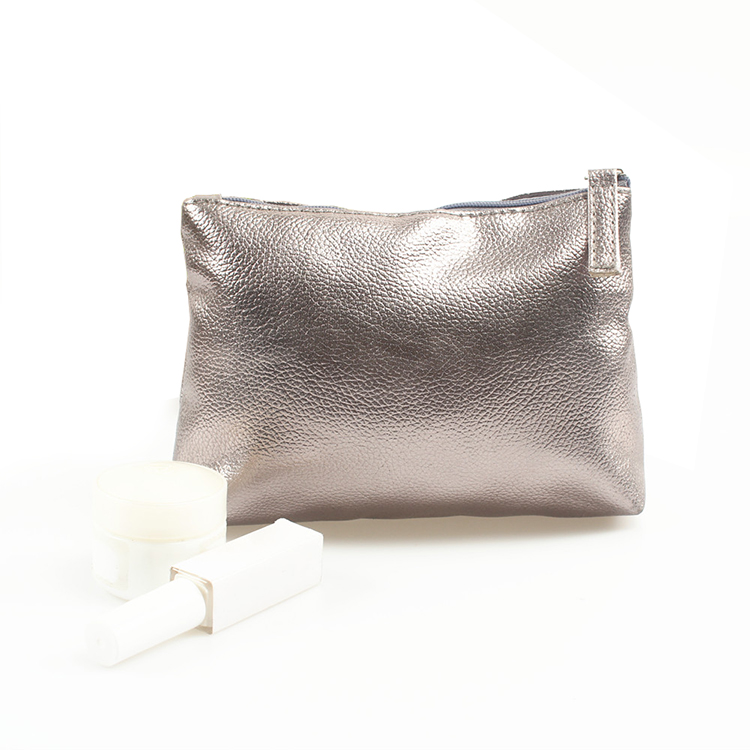 Makeup Organizer Bag PU Leather Cosmetic Pouch Travel Makeup Clutch Bag for Women