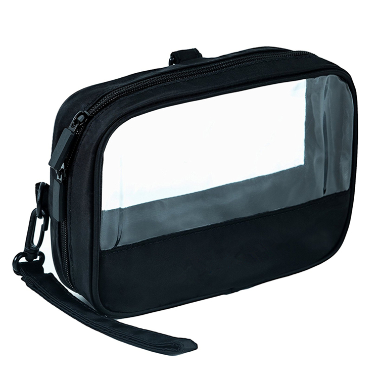 PVC Pouch Organizer Airline Travel Kit Toiletry Bag Clear Cosmetic Bag