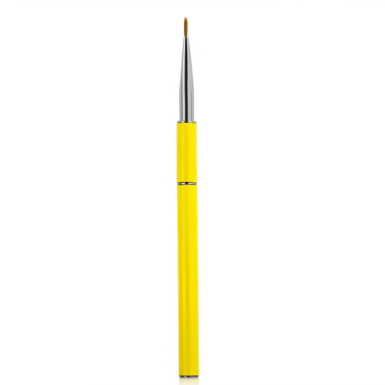 High Quality Professional Metal Handle Nylon Hair Nail Art One Stroke Brush
