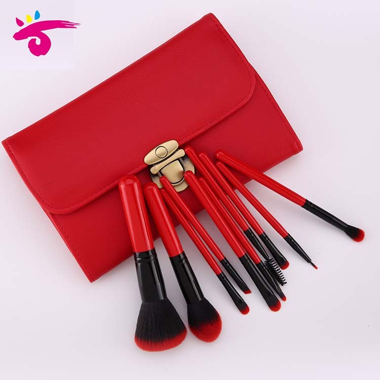Foundation Brush Synthetic cosmetic organizer bag makeup accessories with bag