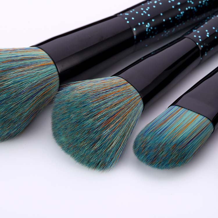 Best Selling Products Cosmetic Tools 15 Pcs Glitter Makeup Brush Set In USA