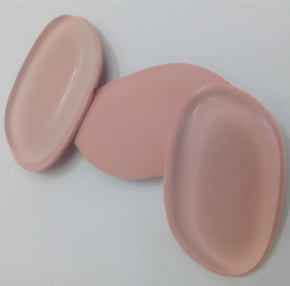 Double Use Washable Latex-free Silicone Beauty Sponge, Cosmetics Makeup Blender Sponge Makeup Sponge