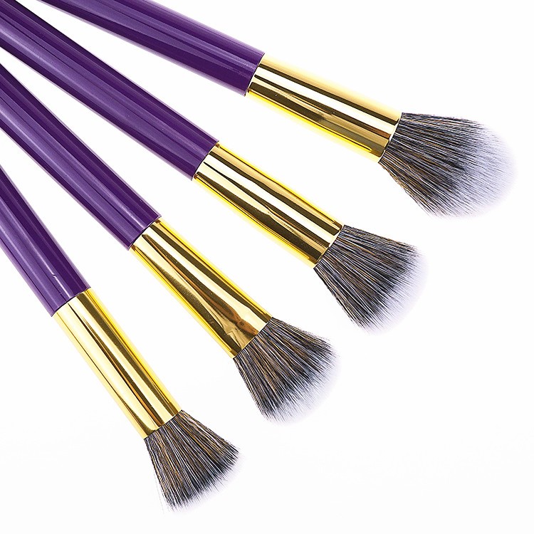Factory privaste label smudge make up brush cosmetics brushes set