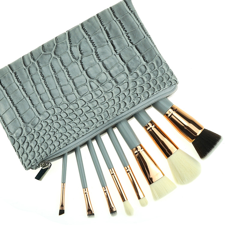 High Ash Very Soft Vegan makeup brushes Wholesale Cosmetics Makeup Accessories Make up Brushes with Bag