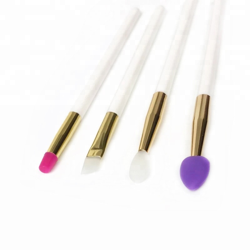 Your Own Logo Personalized Eyeshadow Silicone Use Brush