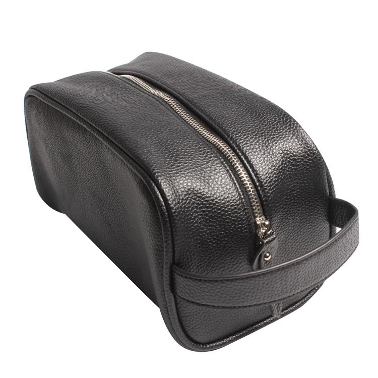 Toiletry Bags Leather PU Cosmetic Bag Custom Travel Makeup Organizer for Shaving Dopp Kit