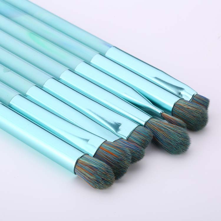 New Style Good Quality Makeup Tools Brush Set Rainbow Synthetic Hair Brushes for Cosmetic