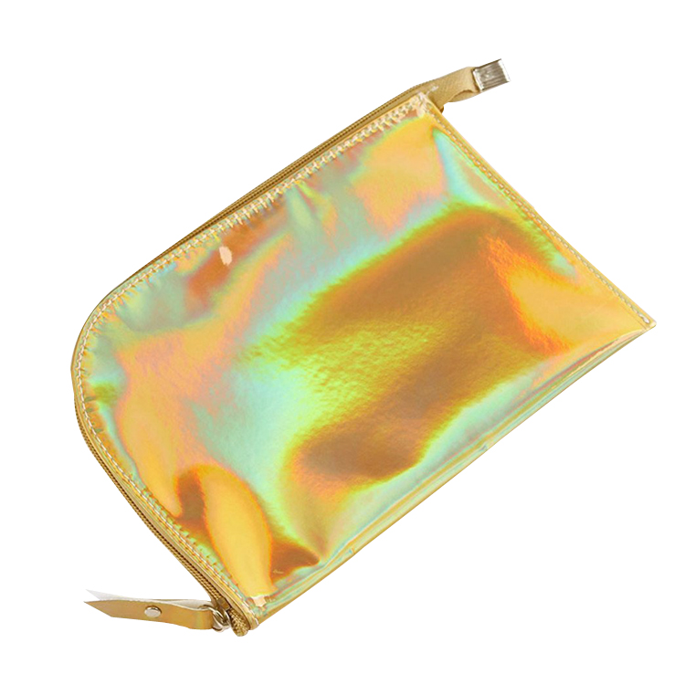 Large Capacity Hologram Bag Makeup Bag Portable Iridescent Cosmetic Bag