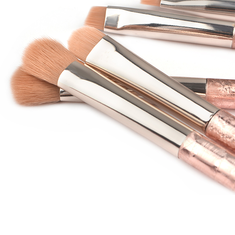 Synthetic hair eye brush set eyeshadow eyebrow makeup brushes private label