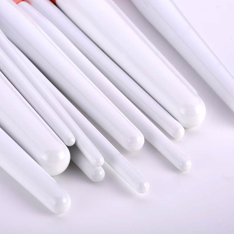 2018 12 Pcs Best Brand Vegan Hair White Maquillaje Brushes Makeup Brush for Foundation Brush