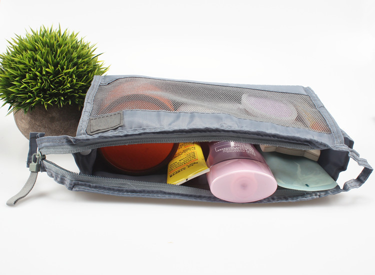 Multi-Purpose Zipper Pouch Bag Organizer Bag Cosmetic Makeup Bag Cable Organizer Pouch