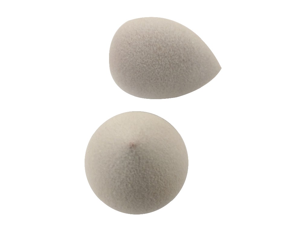 Latex-free full flocking makeup sponge blender with high quality