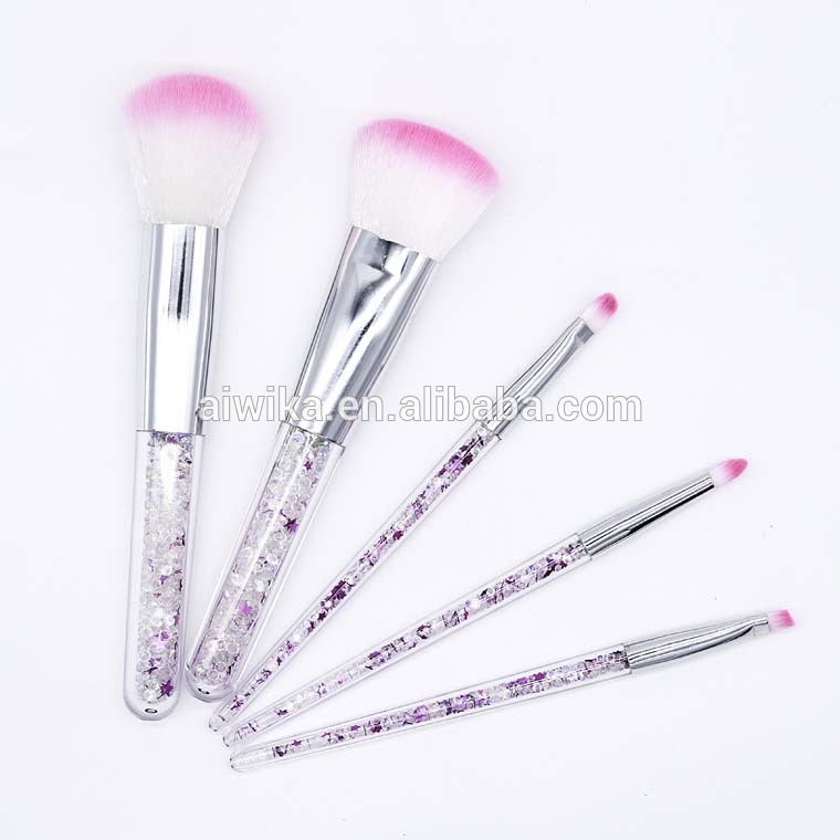 Private Label Glitter Makeup Brush Custom Makeup Brush With Brush Bag