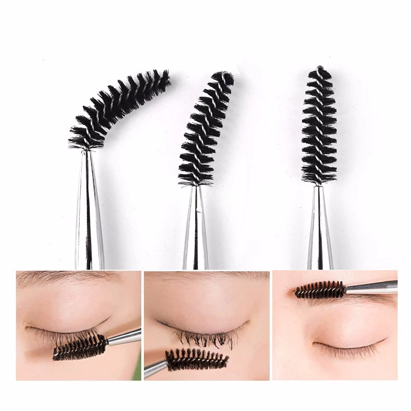 2019 makeup brush private label cosmetics no logo eyebrow brush