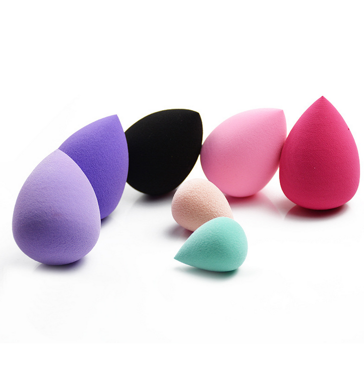 Hydrophilic Latex Free Makeup Oval Sponge drop shape makeup blender packaging